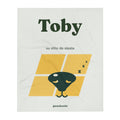 Manta con el nombre Toby, la mancha de sol y el perro dormido de Guaubuelo